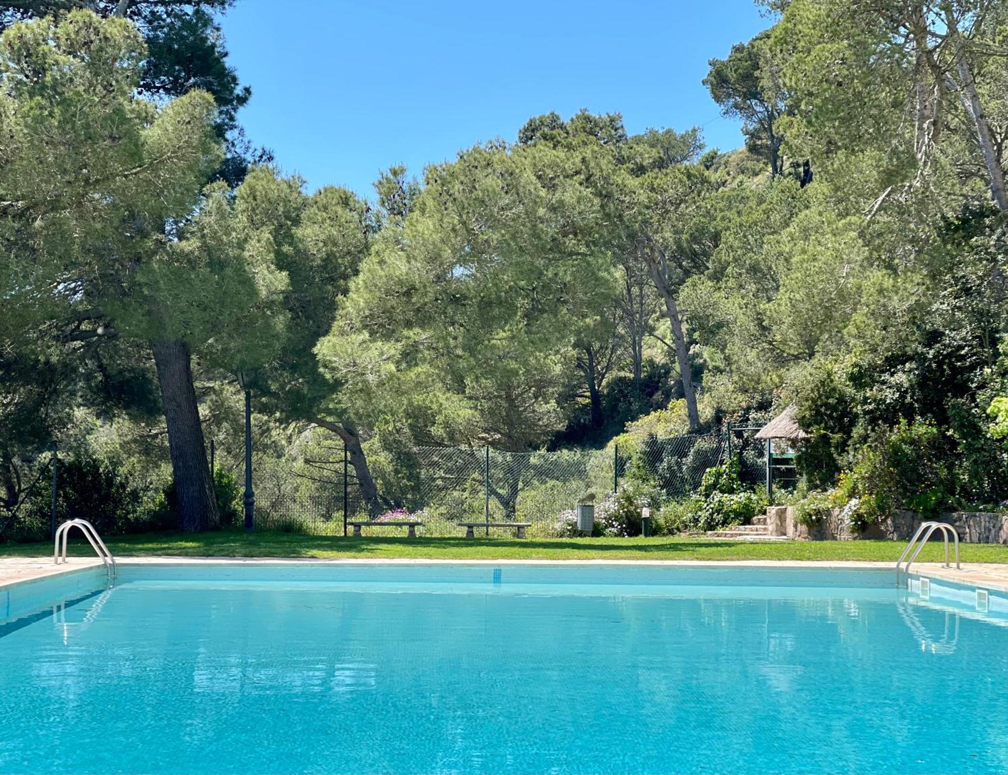 Casa Blanca De Begur Con Vistas Al Mar Y Piscina Villa Exterior foto