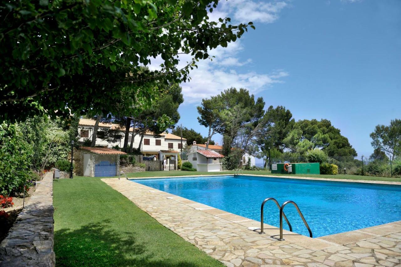 Casa Blanca De Begur Con Vistas Al Mar Y Piscina Villa Exterior foto